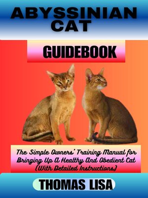 cover image of ABYSSINIAN CAT GUIDEBOOK